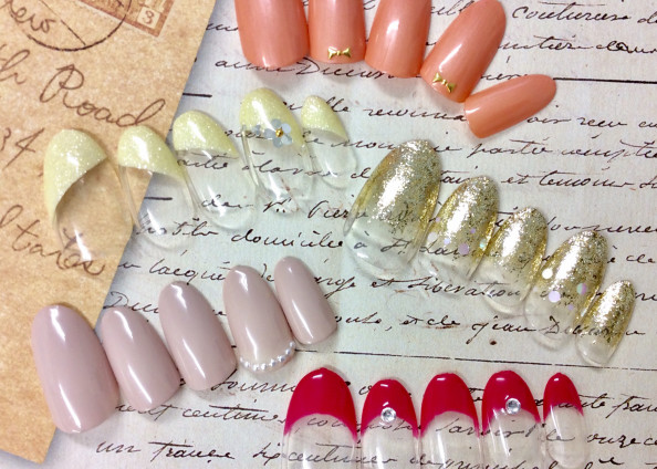 4月 定額コースのご紹介 芦屋 ネイルサロン プリューボゥ Nail