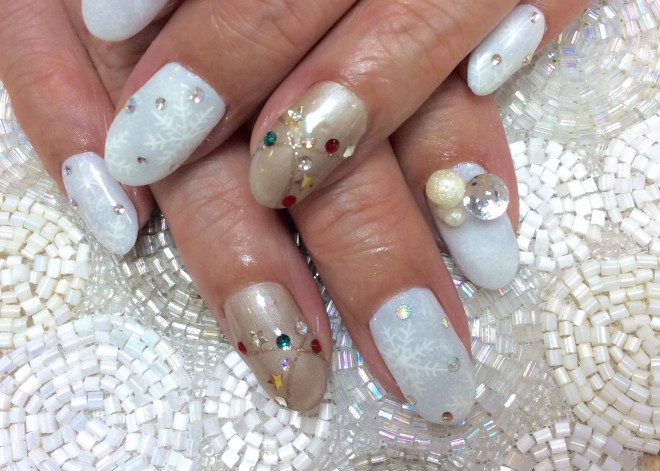 もうすぐクリスマス 芦屋 ネイルサロン プリューボゥ Nail Salon Plus Beau