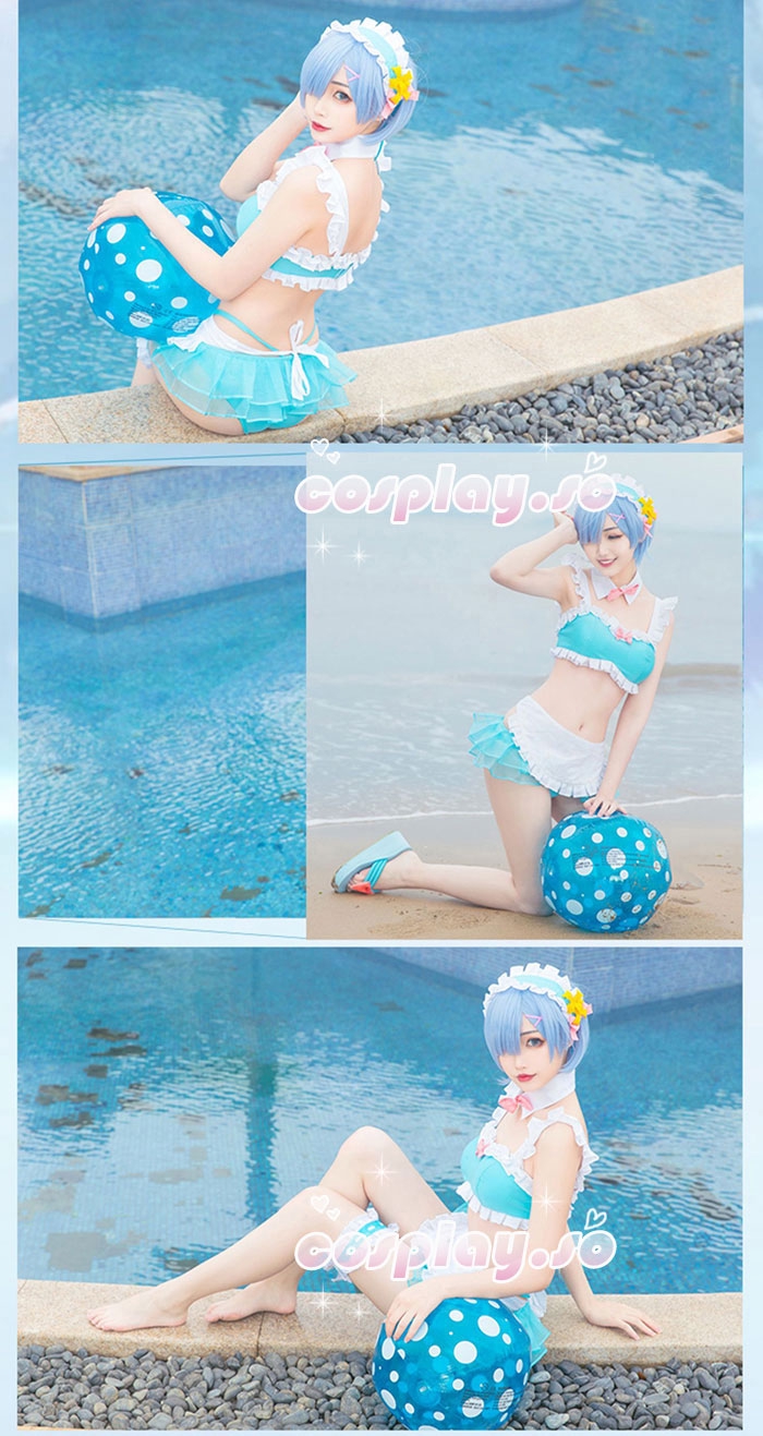 Re：ゼロから始める異世界生活 レム 水着 コスプレ衣装 | sunshinecos