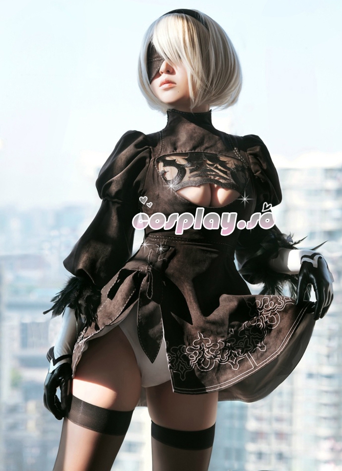ニーア オートマタ ヨルハ 2b コスプレ衣装 豪華セット 大人気衣装 商品を紹介します Sunshinecos