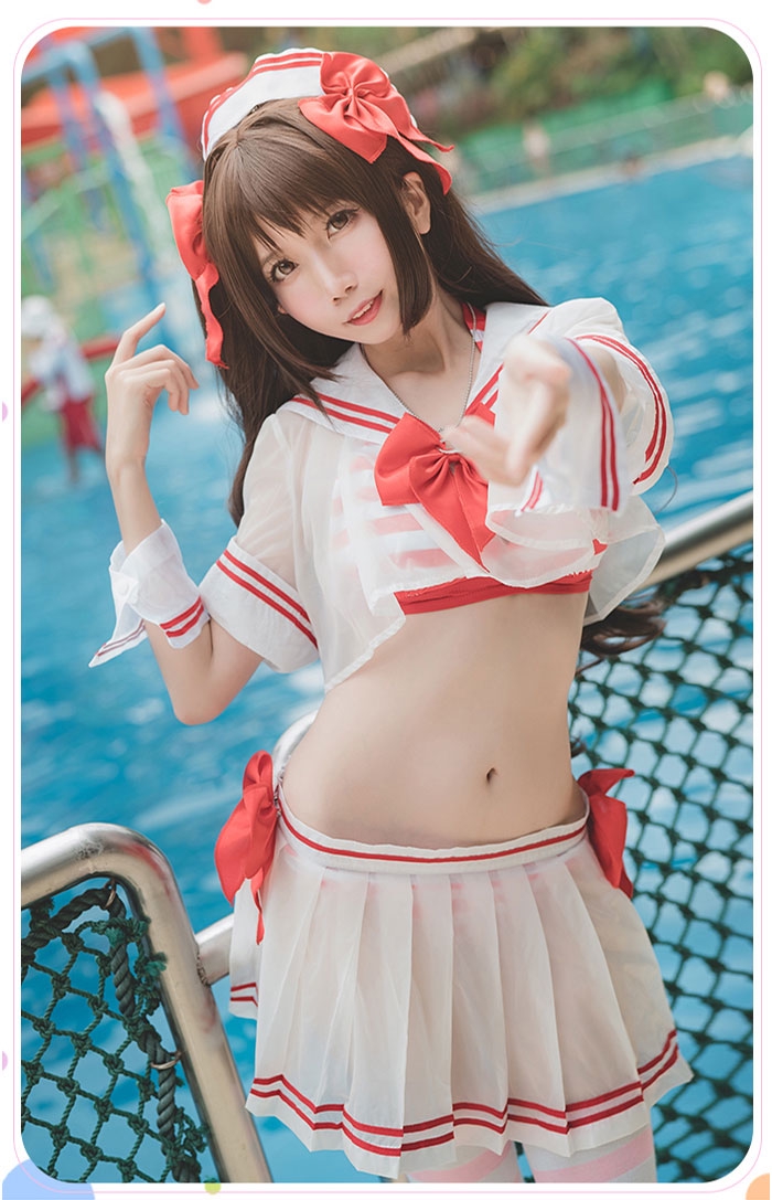 アイドルマスター シンデレラガールズ コスプレ衣装 島村卯月 水着