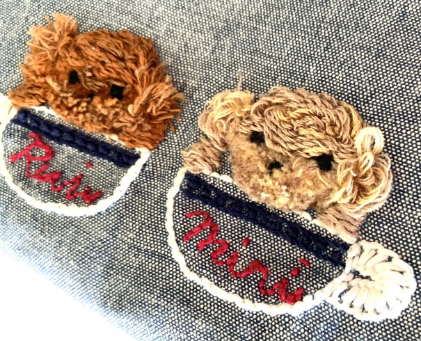 刺繍課題 Maison De Jolie Amie 刺繍課題 Maison De Jolie Amie