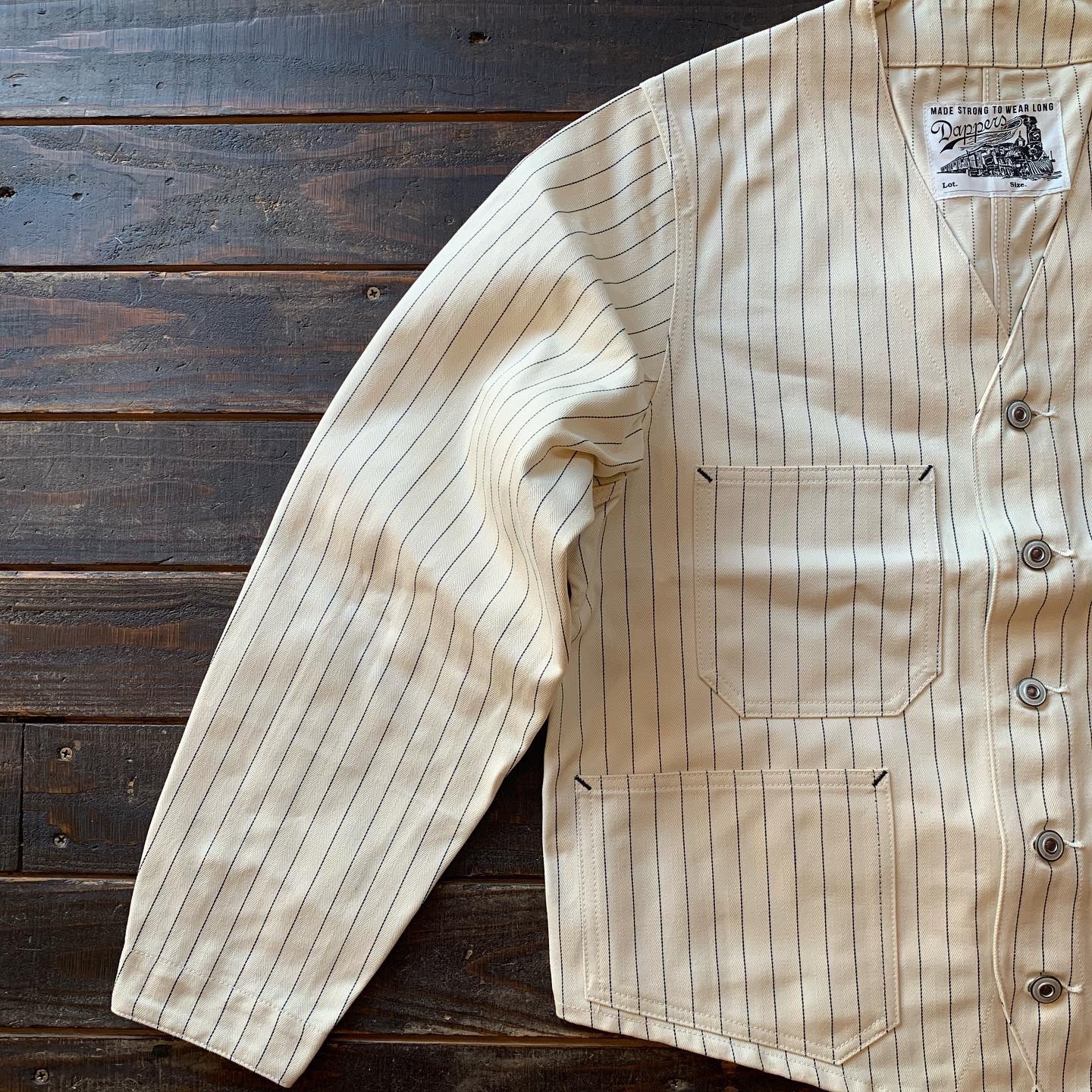 吉田　Dappers ダッパーズ スタンダード エンジニアジャケット Dapper's（ダッパーズ)】Standard Coverall Jacket Type WW2