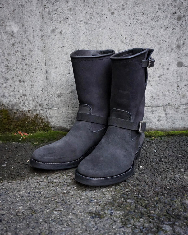 入荷］Lot.329 Suede Engineer Boots | Rat Style