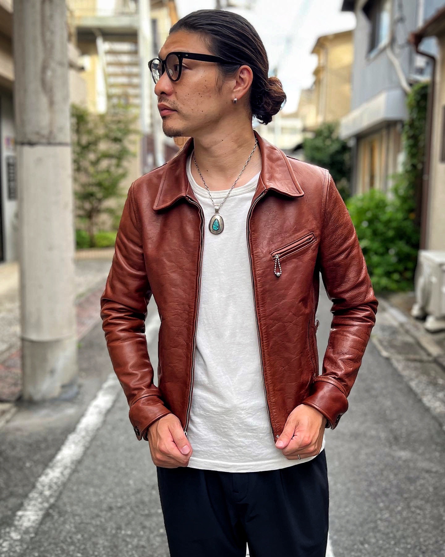 FINE CREEK LEATHERS ファインクリークレザーズ 赤 40 FINE CREEK