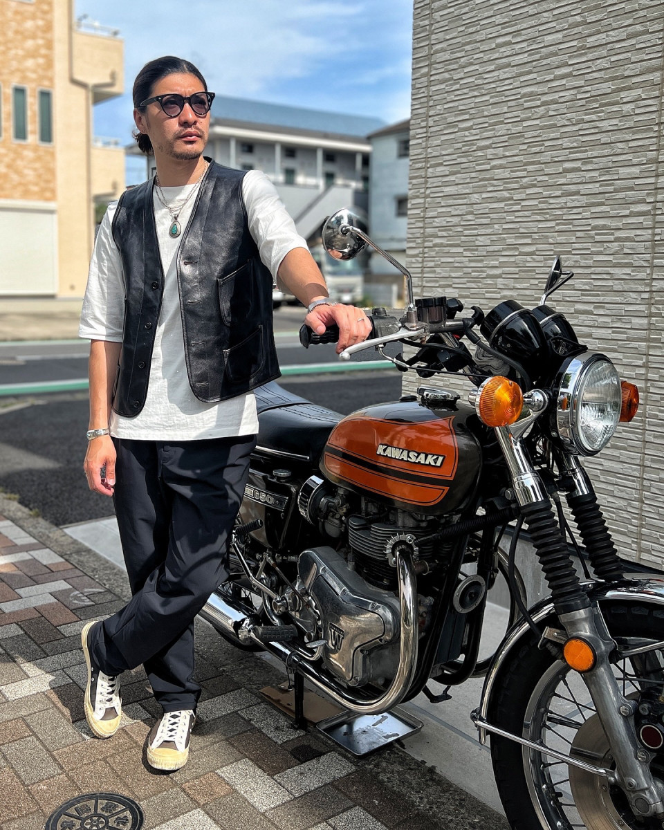 完売御礼 】レザーベスト | Rat Style