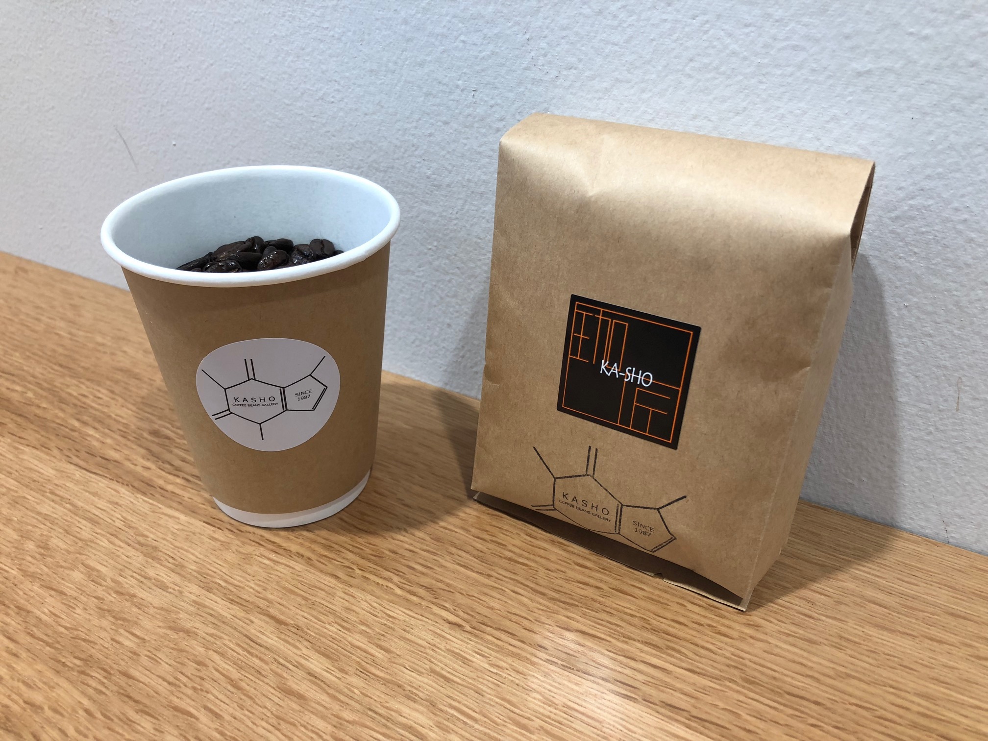 MENU KASHO COFFEE BEANS GALLERY