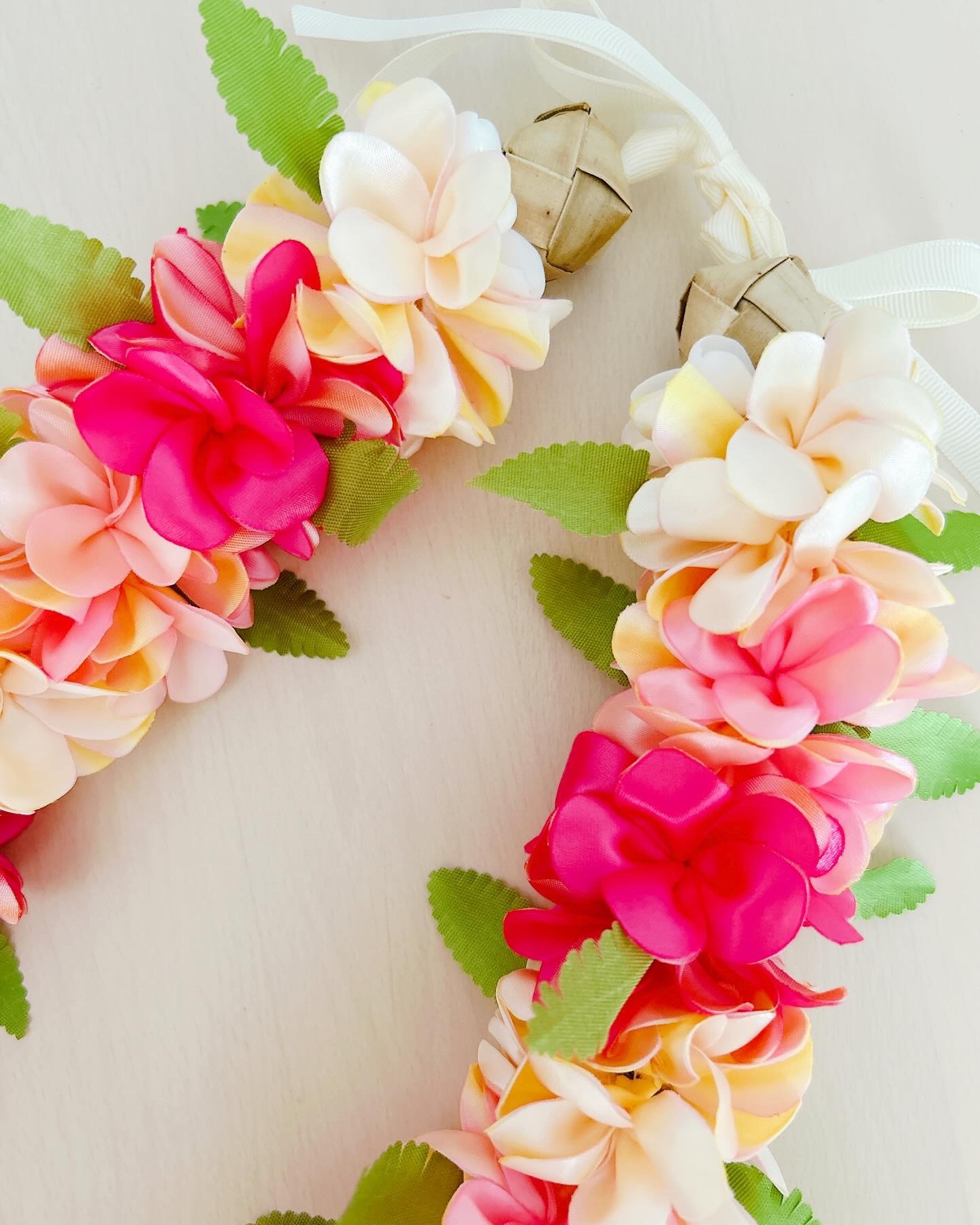 Plumeria Gradation   | Aloalo Lulu Hawaiian RibbonLei Studio