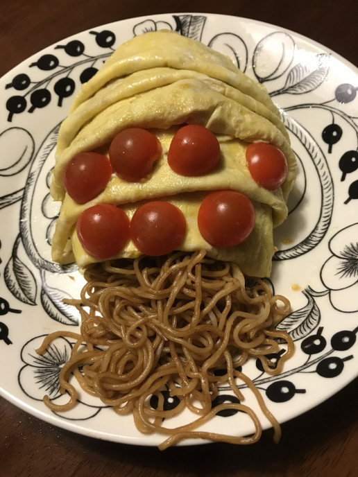 オームライス 壽量山 本妙寺