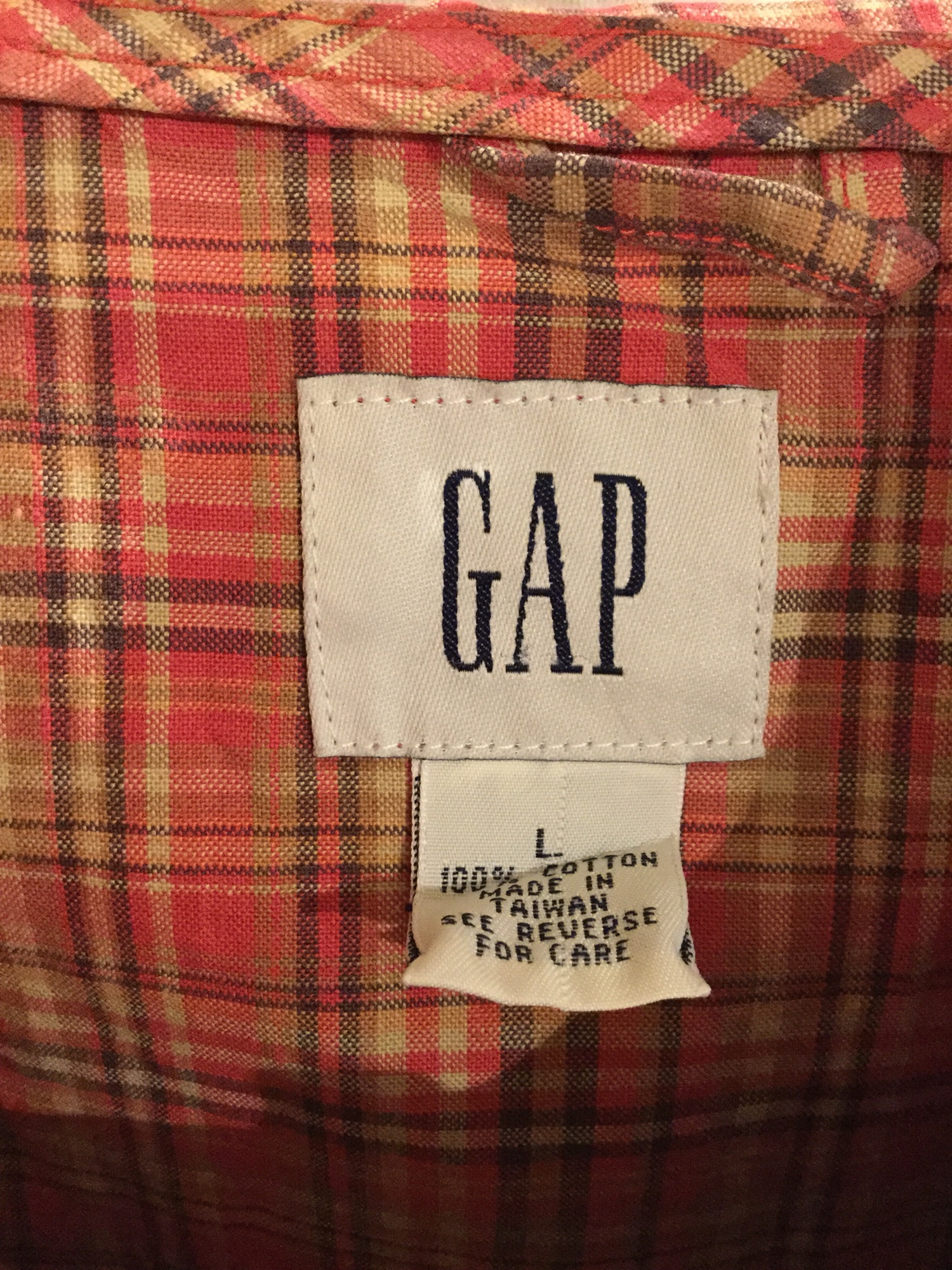 90s OLD “GAP” cotton anorak parka | RED STAR COMPANY,Inc_used BLOG