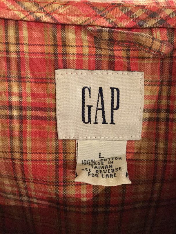 90s OLD “GAP” cotton anorak parka | RED STAR COMPANY,Inc_used BLOG