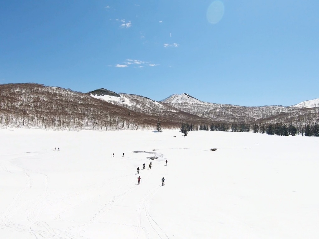 🆕これがニセコ連峰の絶景‼️ ワイスホルン北斜面 山スキーツアー 2019