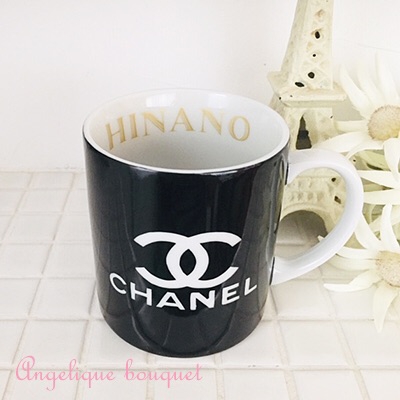 CHANEL風マグカップ | 東京/子連れOKポーセラーツサロン Angelique bouquet