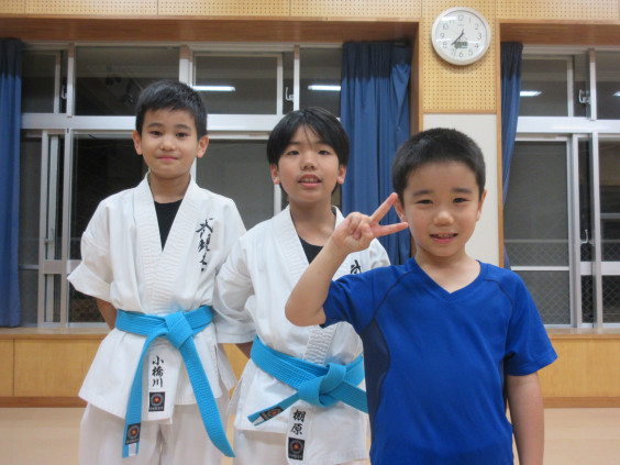 仲間が増えました 浦西空手クラブ