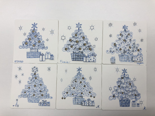 ゼンタングル講座にご参加ありがとうございました 11月30日静岡市 吉川美佐の ゼンタングル ゼンタングル講座にご参加ありがとうございました 11月30日静岡市 吉川美佐の ゼンタングル