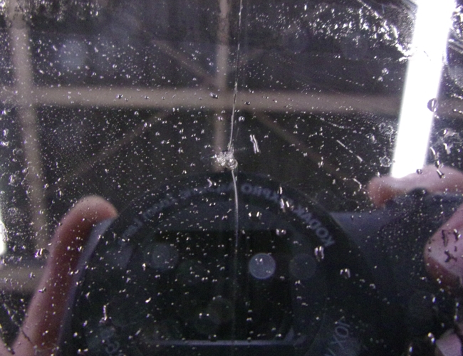 日産・デイズ（Ｂ２１Ｗ）飛び石によるフロントガラス交換事例 | 日産車のフロントガラス交換修理の事例紹介『ジャパンオートガラス』