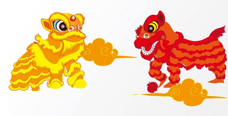 lân sư rồng vector [share] | áo thun gia đình giá rẻ