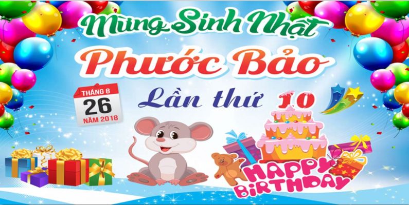 25 Mẫu Trang Trí Sinh Nhật Đẹp Hot Nhất 2023  Vela Party