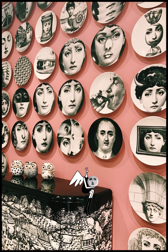 Fornasetti フォルナセッティ 世紀ミラノの奇才 あの顔の女性は誰 Piuma