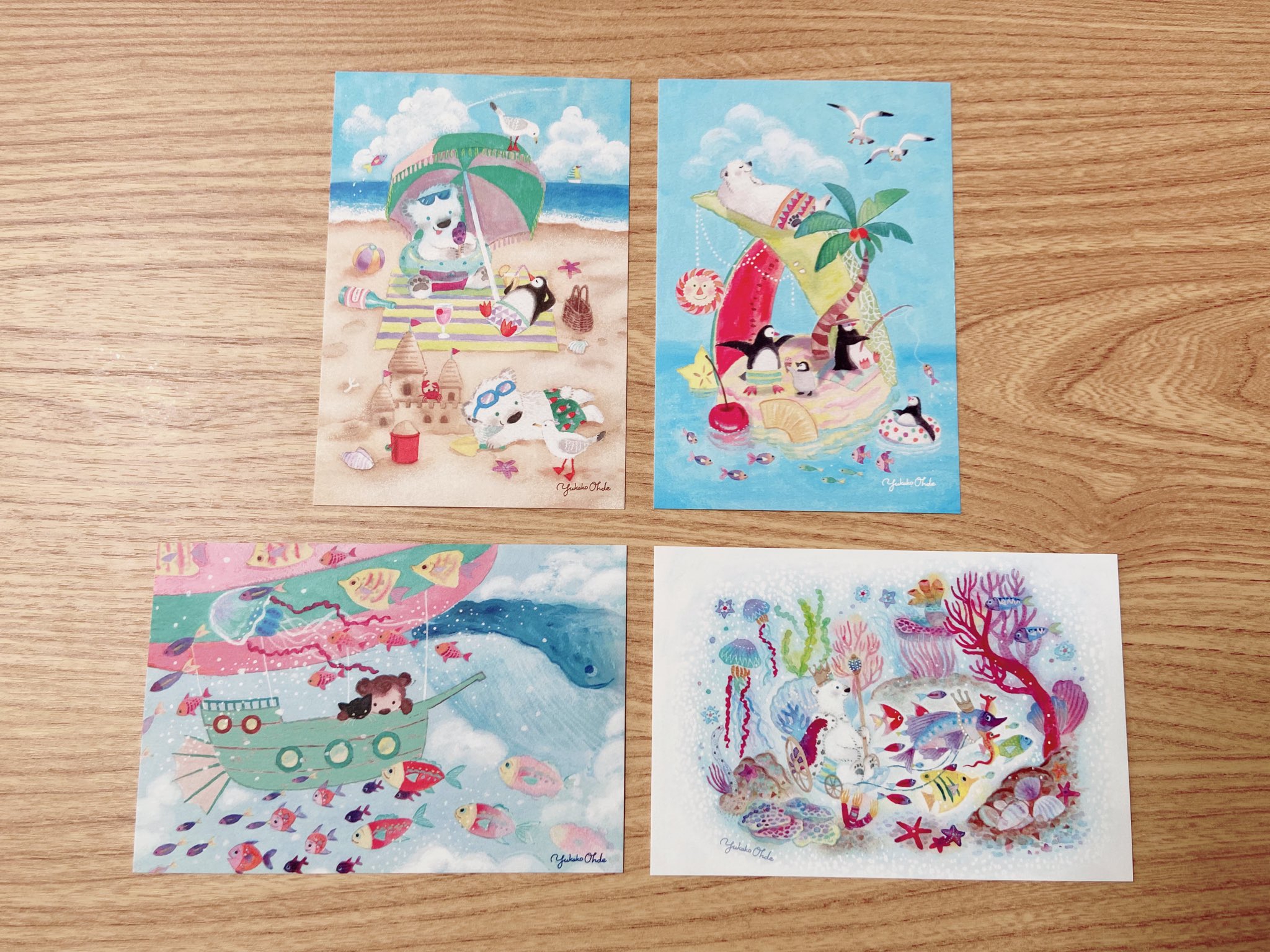 夏のポストカード | Yukako Ohde