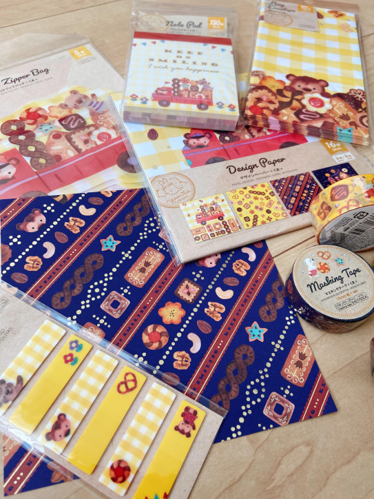 Daiso おおでゆかこ コラボ企画グッズ発売 Yukako Ohde