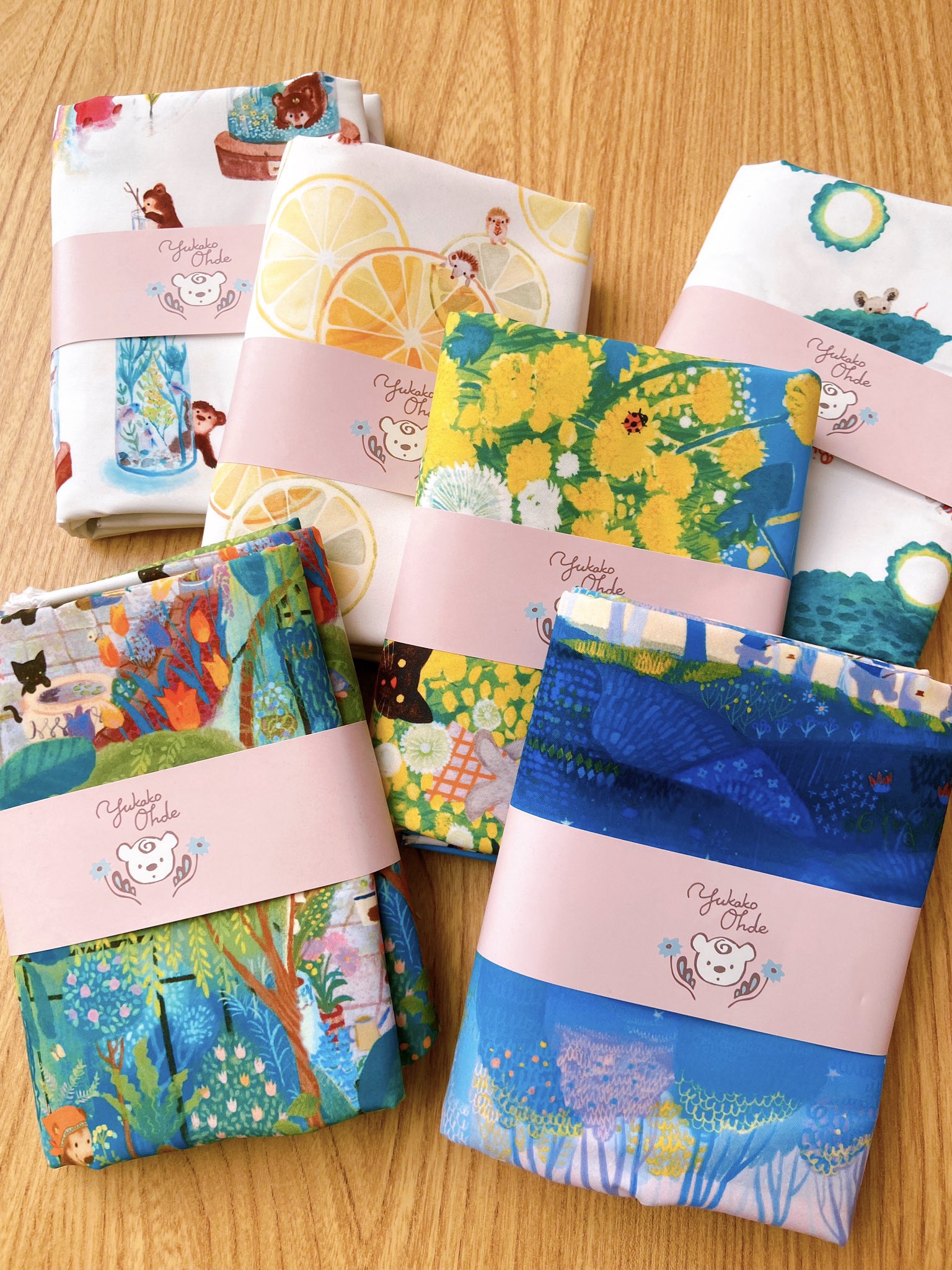 カットクロス6種類 | Yukako Ohde