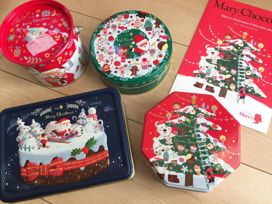 メリーチョコレート 年クリスマスパッケージイラスト Yukako Ohde