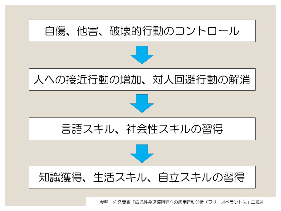 療育目標の優先順位 | なるさ 療育学習室