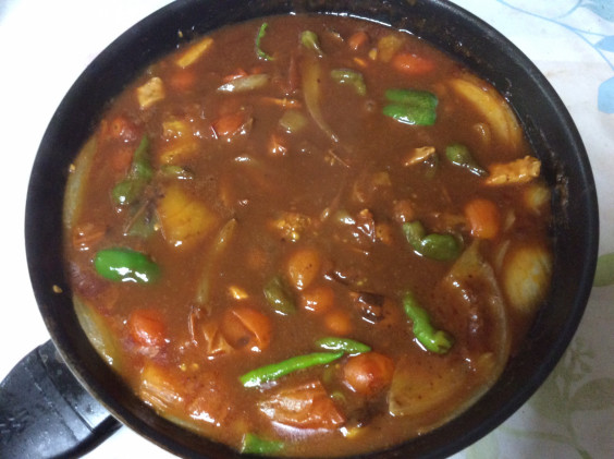 ミニトマトの大量消費 ラタトゥイユ クマさんの青空縁側食堂