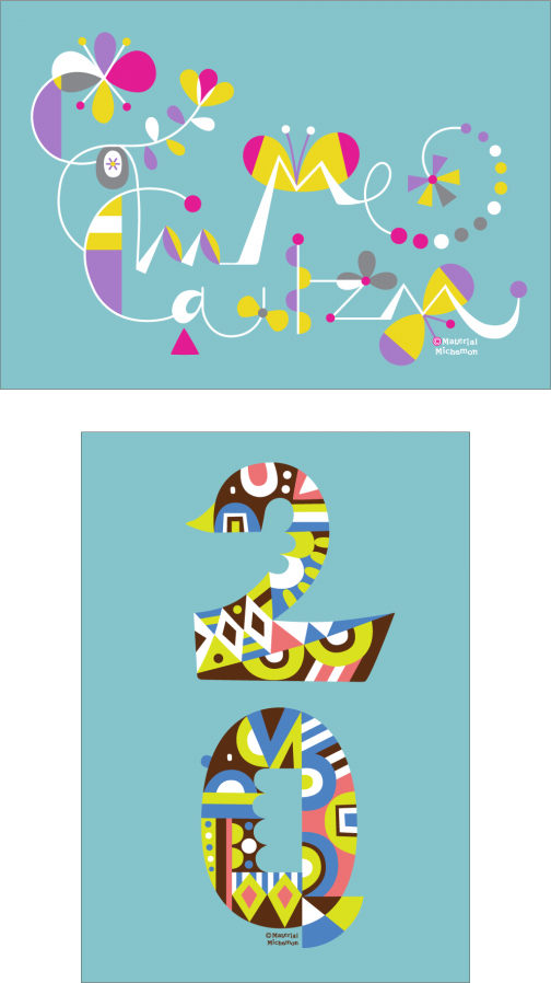 コムサイズム周年記念 artists T Shirt Material Michemon マテリアル ミチェモン タナカミチエ コムサイズム周年記念 artists T Shirt Material Michemon マテリアル ミチェモン タナカミチエ