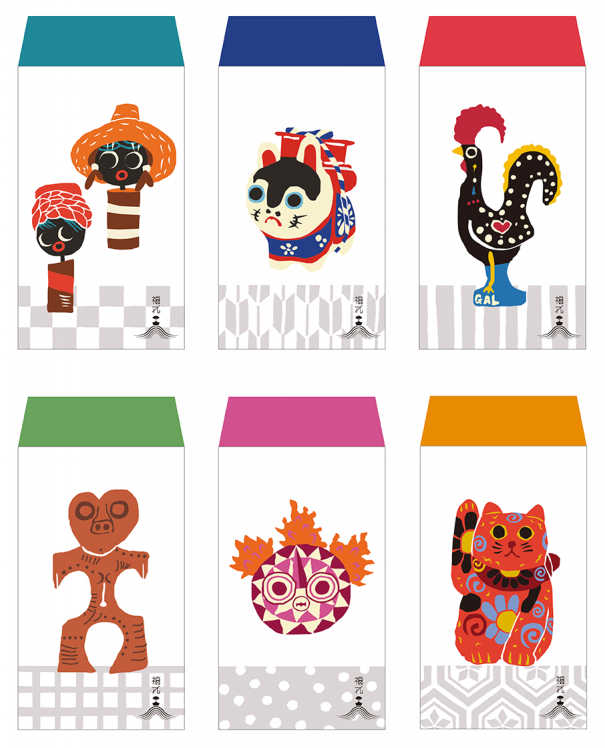 日本と世界の民芸品シリーズ「福丸」 | material michemon マテリアル