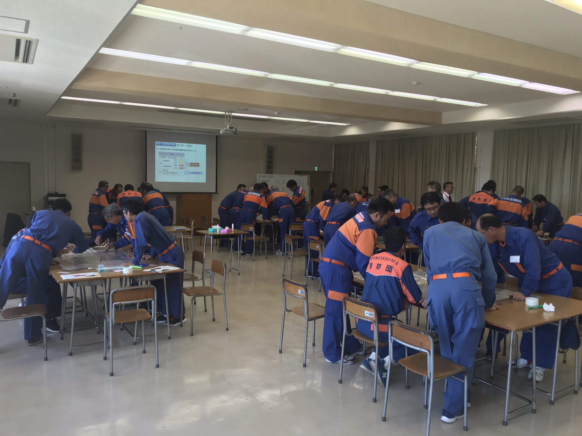 広島県消防学校 分団指揮課程講義 タキモトコウイチの情報大陸