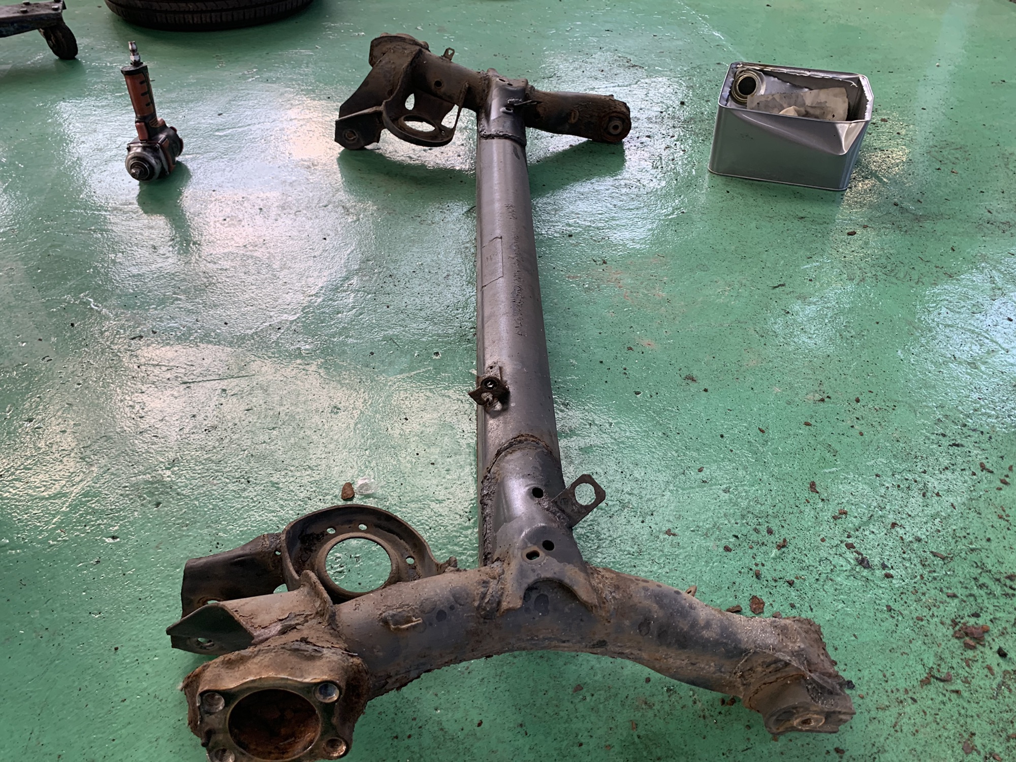 L175SやL375SABS有無のアクスル流用について L375Sタントカスタム リア