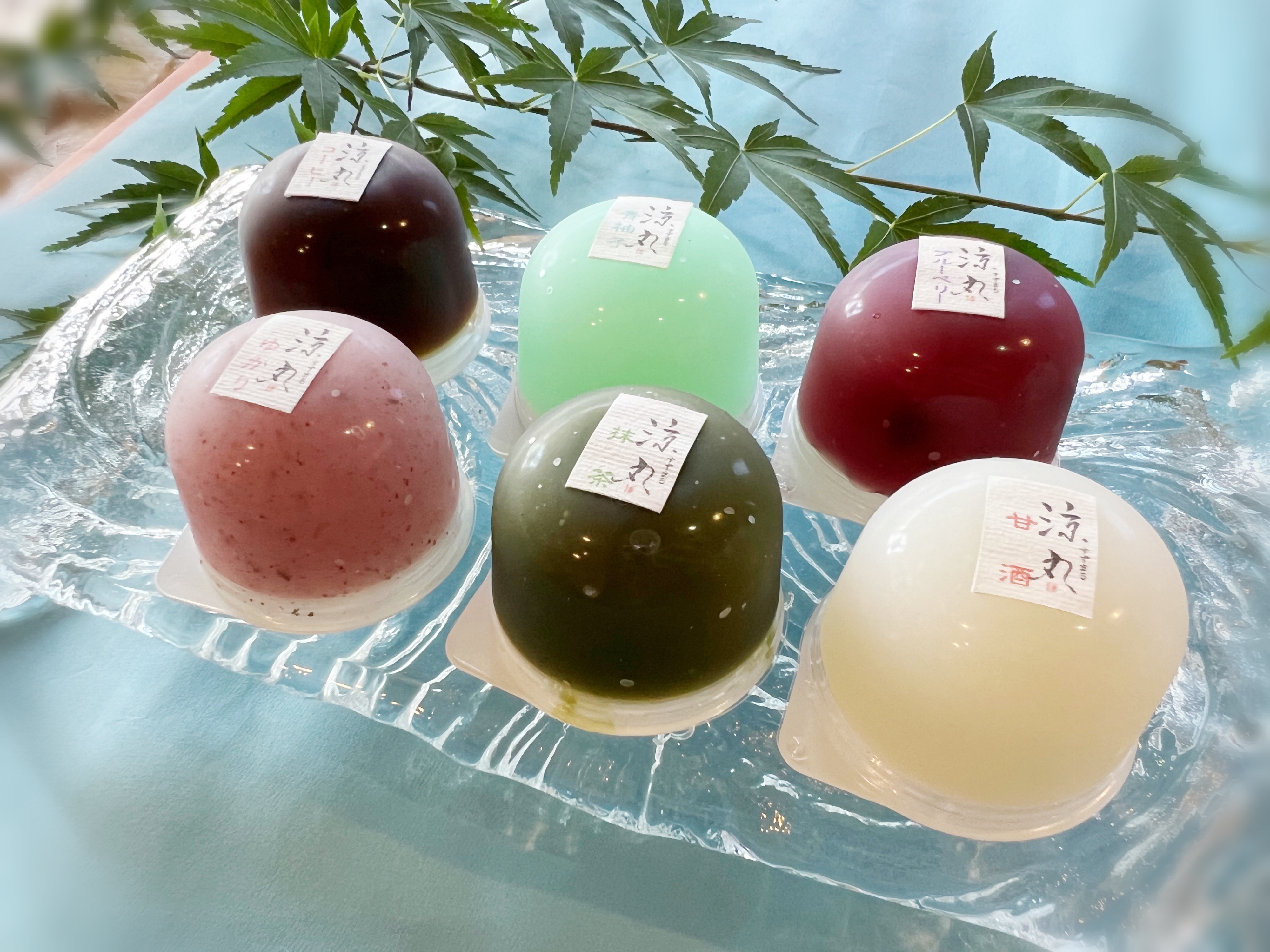 暑い季節に 涼丸 | 造り菓子 竹芳
