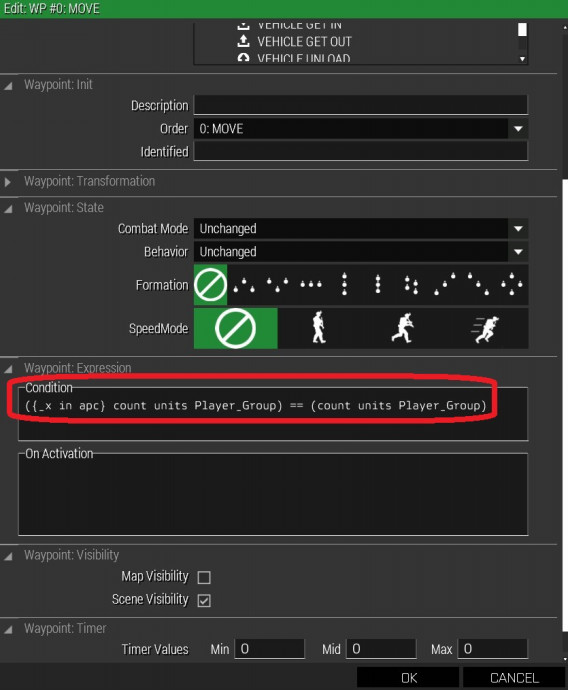 Arma3 エディタ講座 プレイヤーグループと搭乗 ぐるじあん のグルジア趣味日記