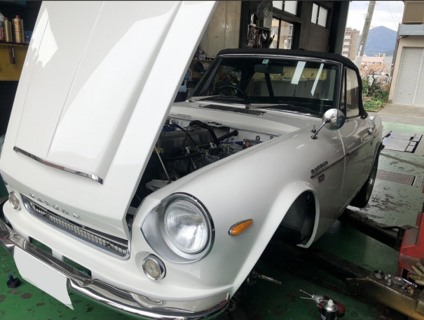 SR311 フェアレディ フロントキャリパーキット取り付け！ | POLE POSITION