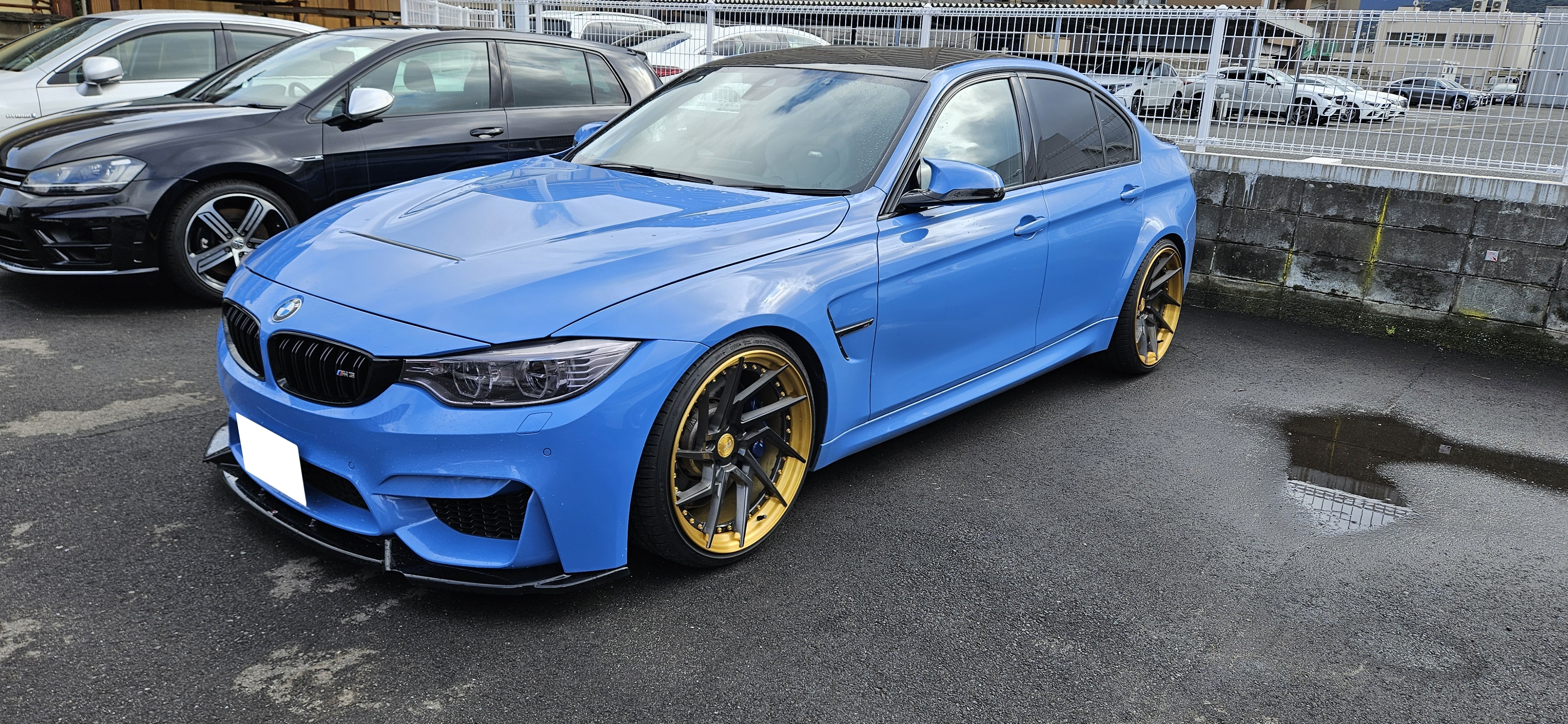 BMW F80 M3 パドルシフト交換、ブレーキパッド交換！ | POLE POSITION