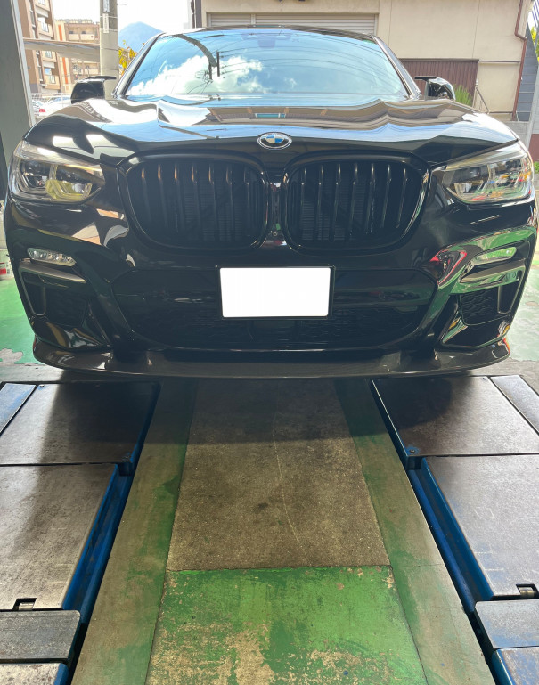 BMW G02 X4 キドニーグリル交換、オイル交換！ | POLE POSITION