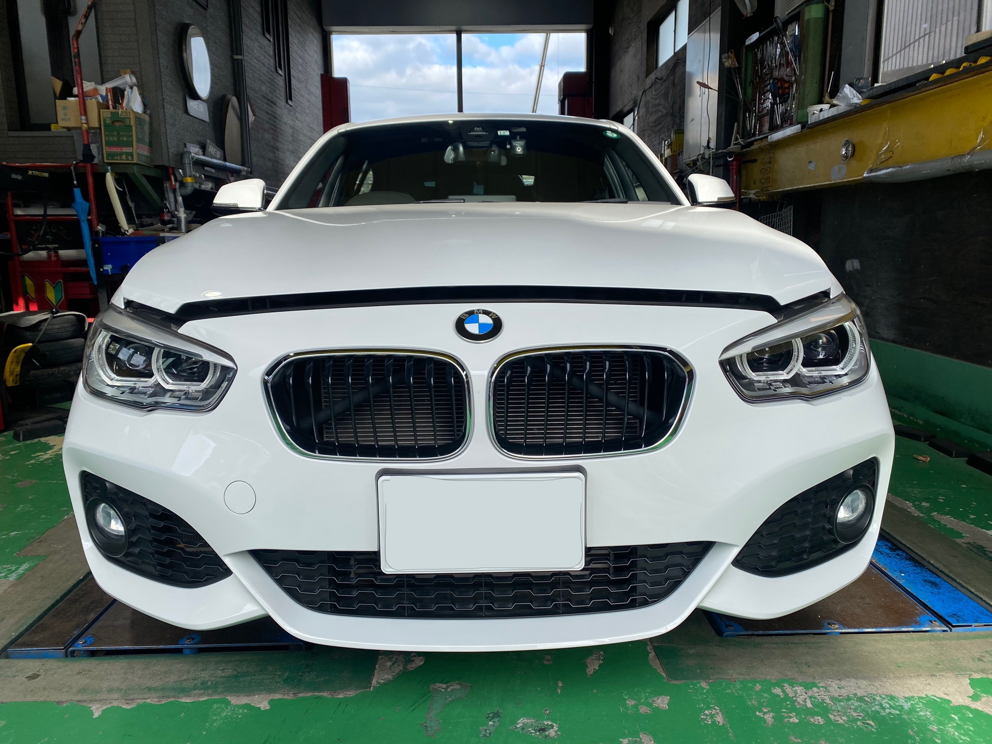 BMW純正 F20 後期 キドニーグリル 新車外し