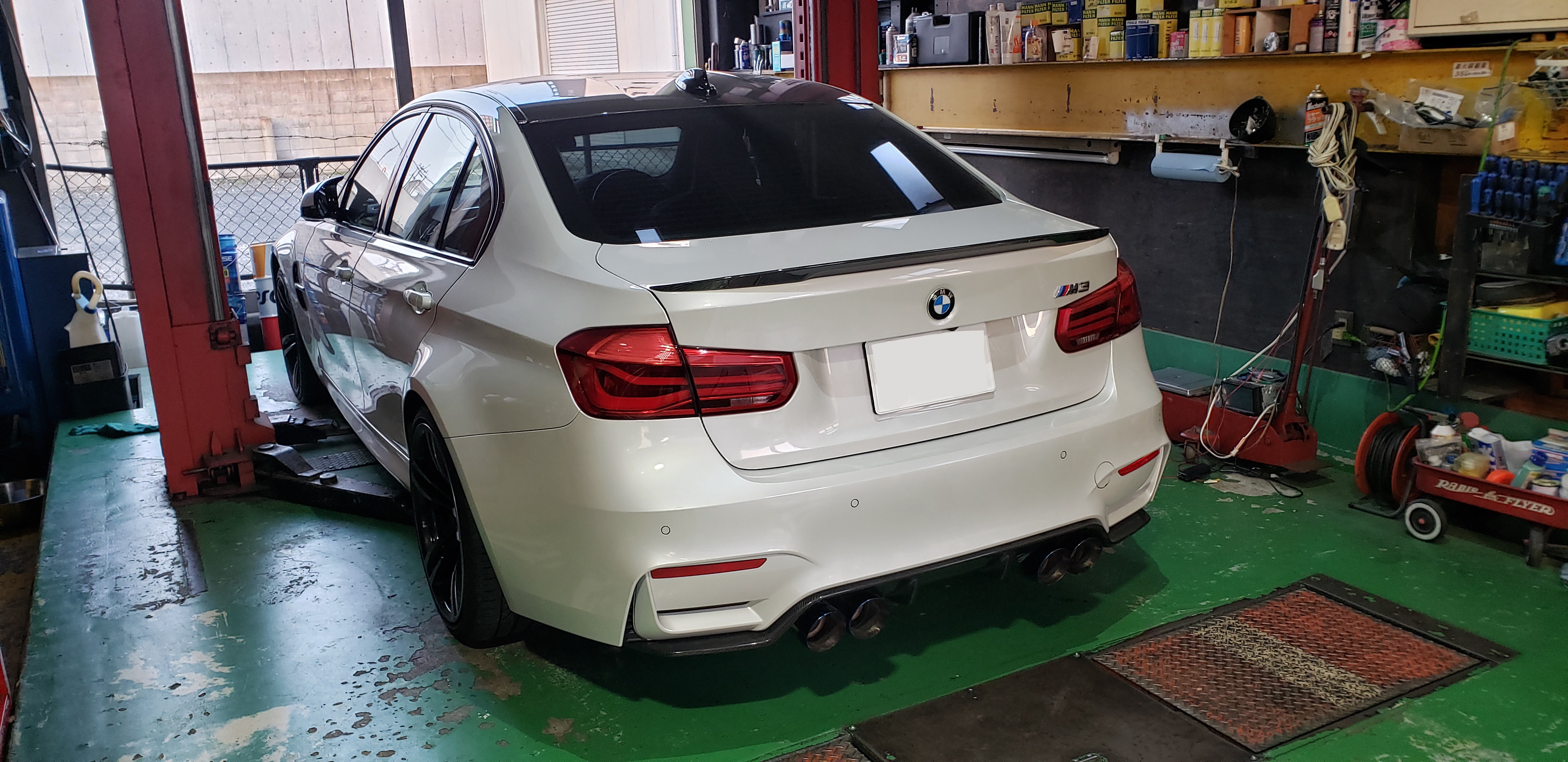BMW F80 M3 車高調取り付け、F32 コーディングなどなど… | POLE