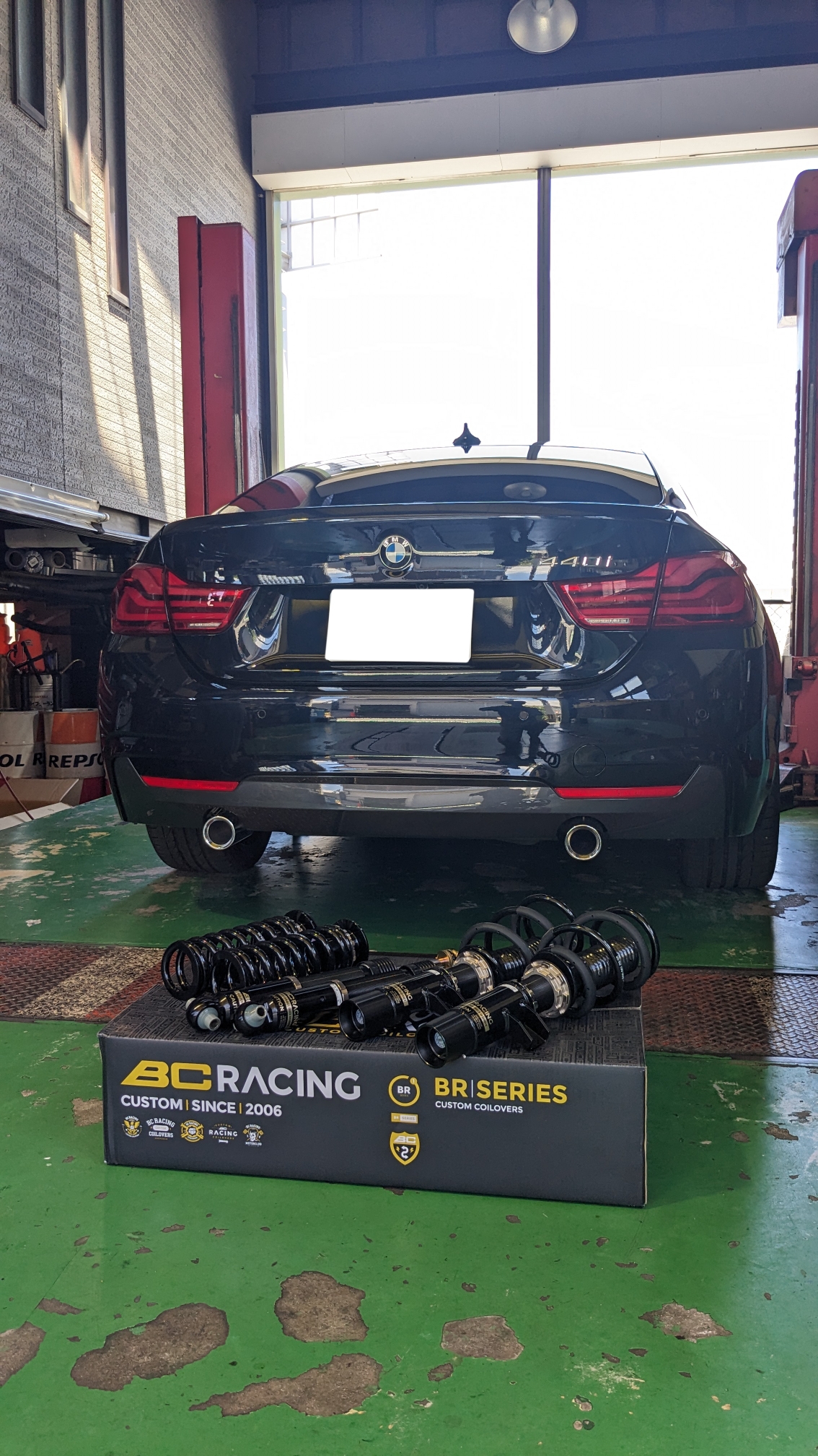 BMW F36 440i BC RACING車高調取り付け！ | POLE POSITION