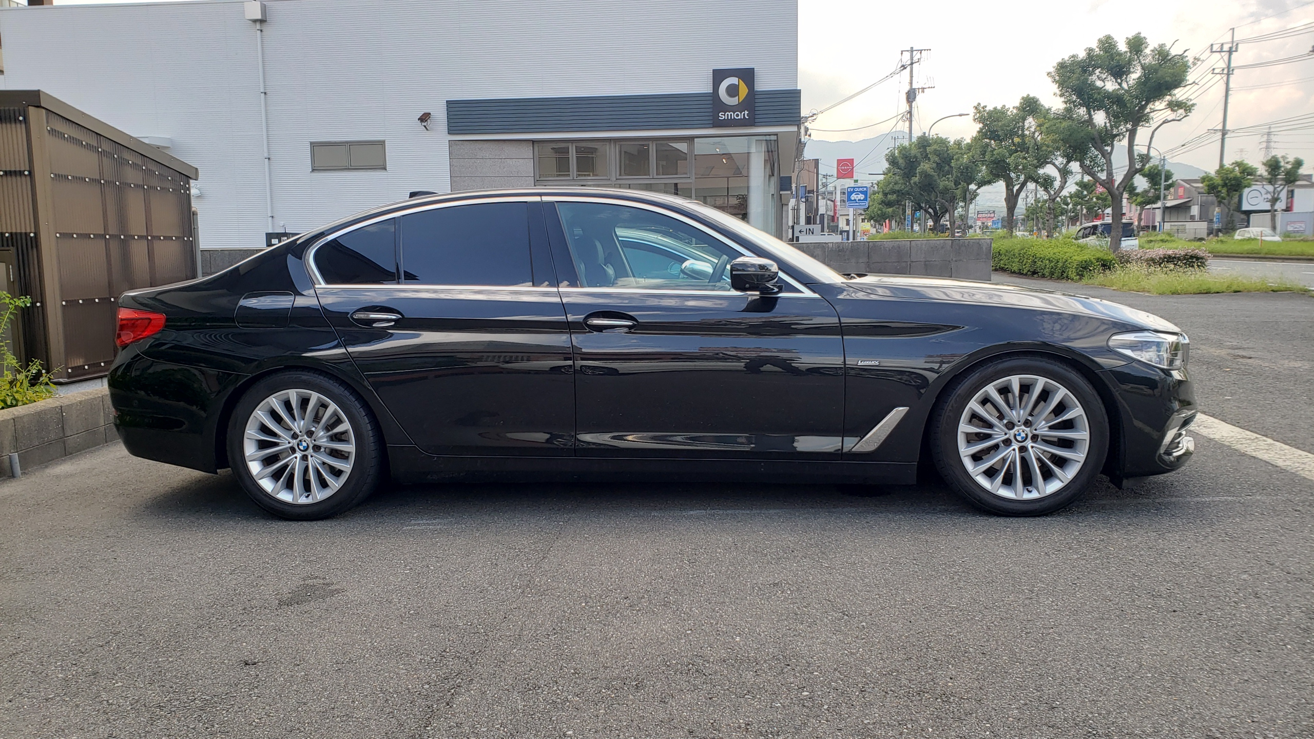 BMW G30 523d H&Rダウンサス取り付け、タイヤ交換などなど BMW G30 523d H&Rダウンサス取り付け、タイヤ交換などなど