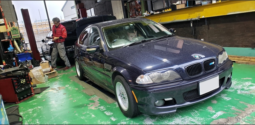 BMW F32 ダウンサス取り付け、タイヤ交換などなど… | POLE POSITION