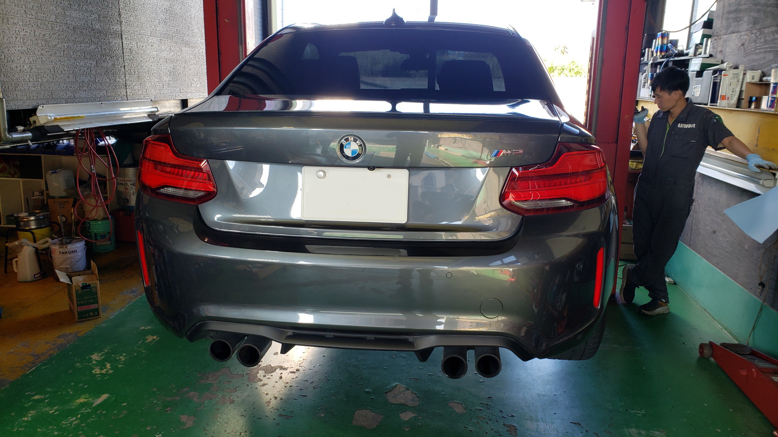 BMW F87 M2 MAXTON DESIGNエアロ取り付け！ | POLE POSITION