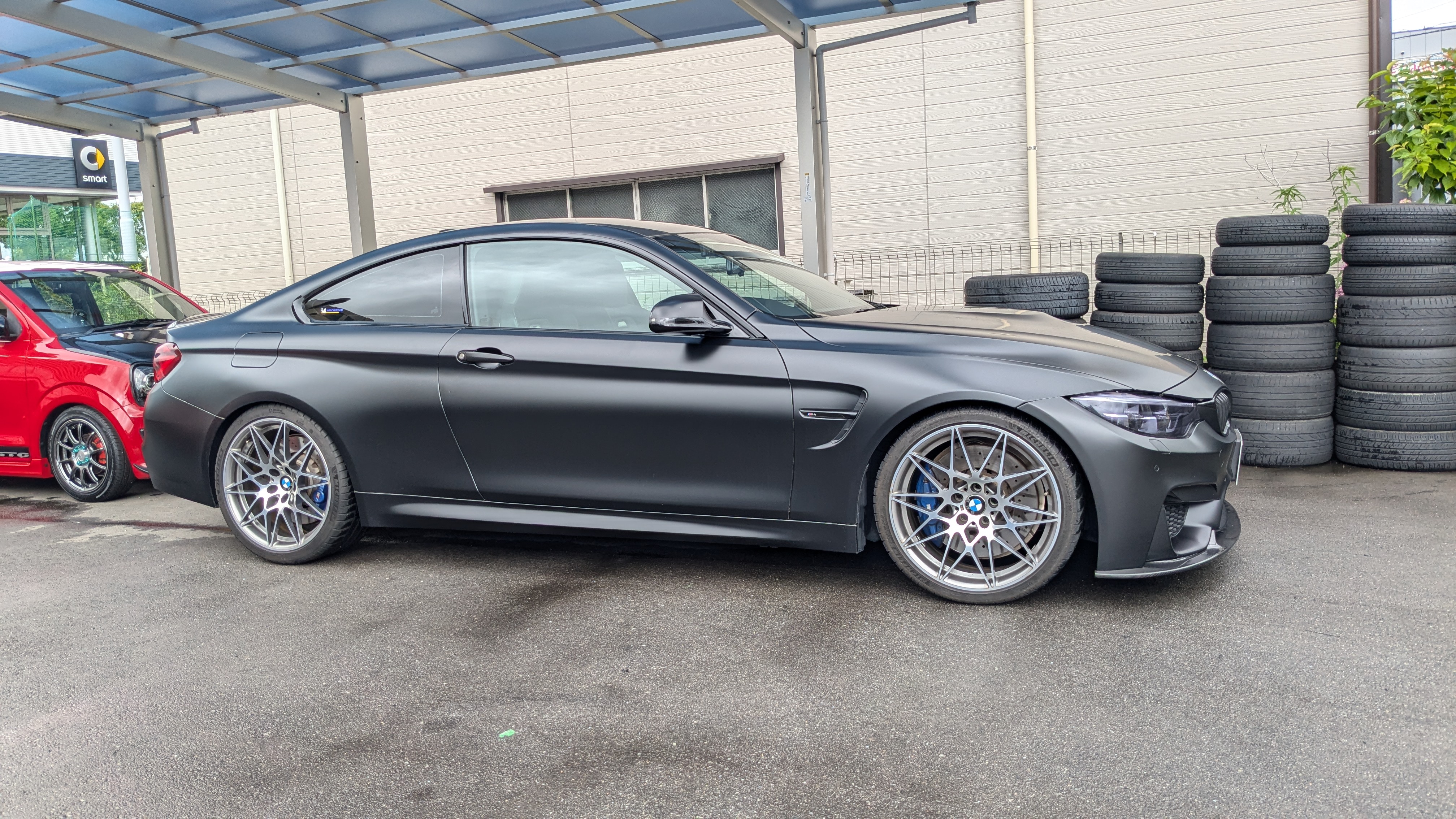 BMW F82 M4 KW HASキット取り付け！ | POLE POSITION