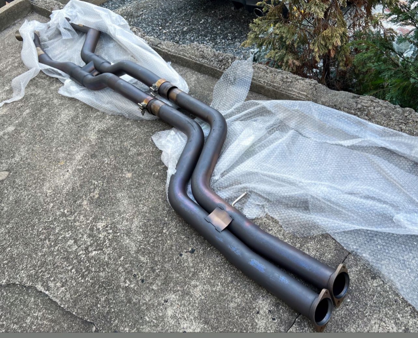 BMW M4（F82） 純正中間パイプ BMW F82 M4 ミッドパイプ交換 センターパイプ交換