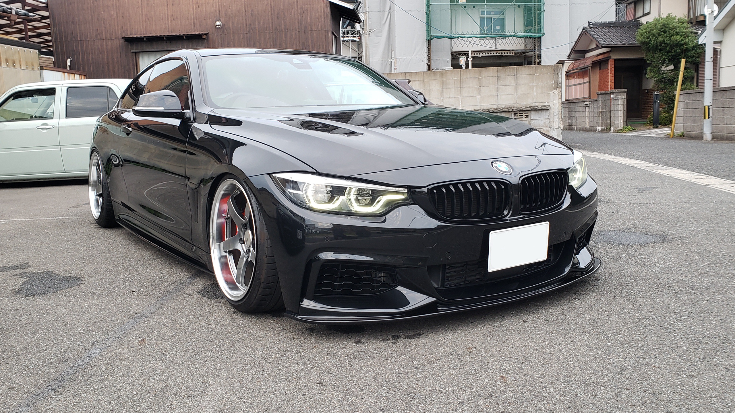 BMW F32 428i LCI アダプティブヘッドライト換装！ | POLE POSITION