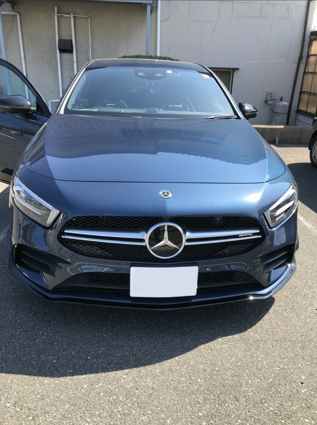 メルセデス W177 AMG A35 MAXTON DESIGN フロントスプリッター、パナメ