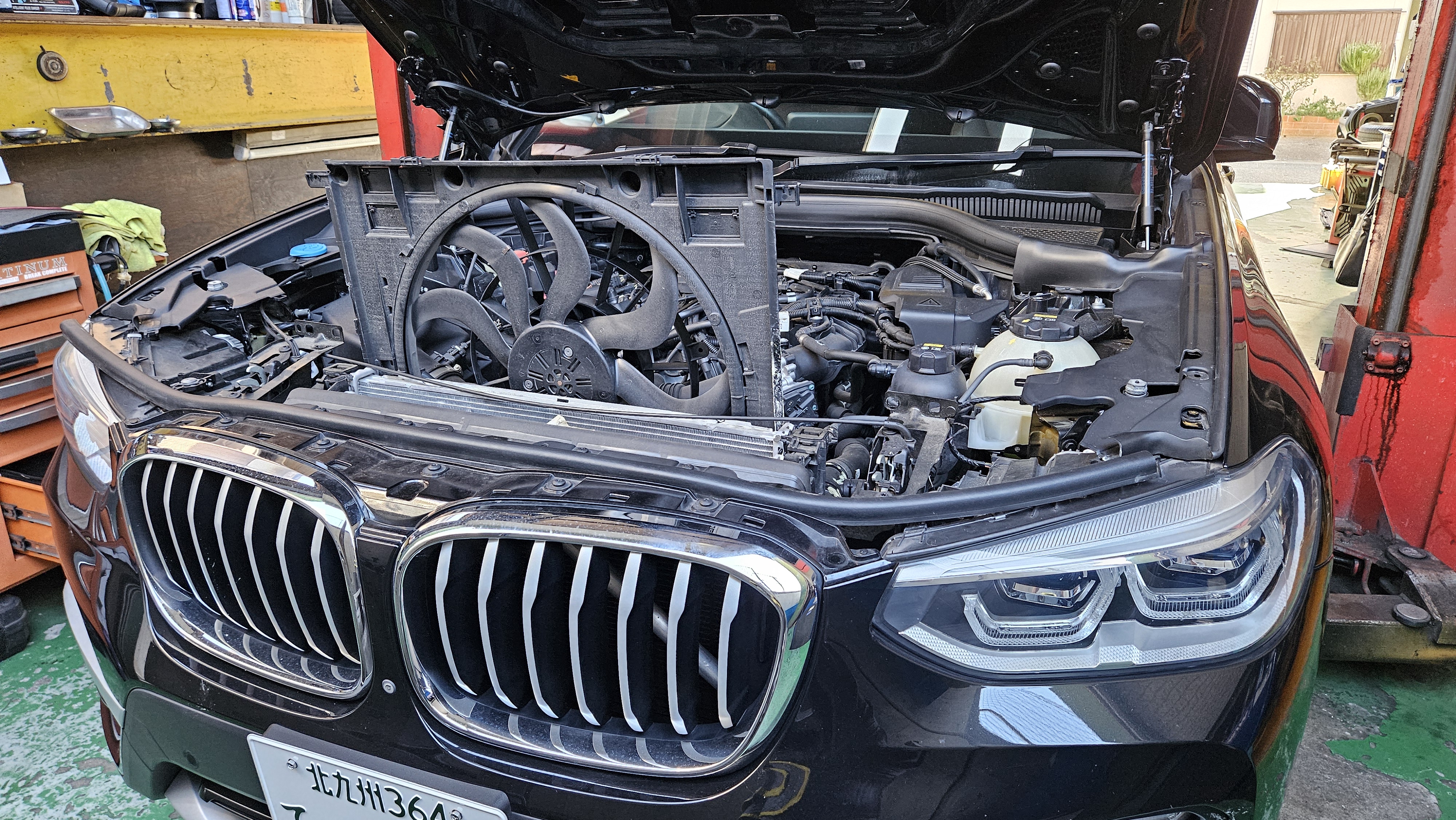BMW G01 X3 クーラント漏れ修理! | POLE POSITION