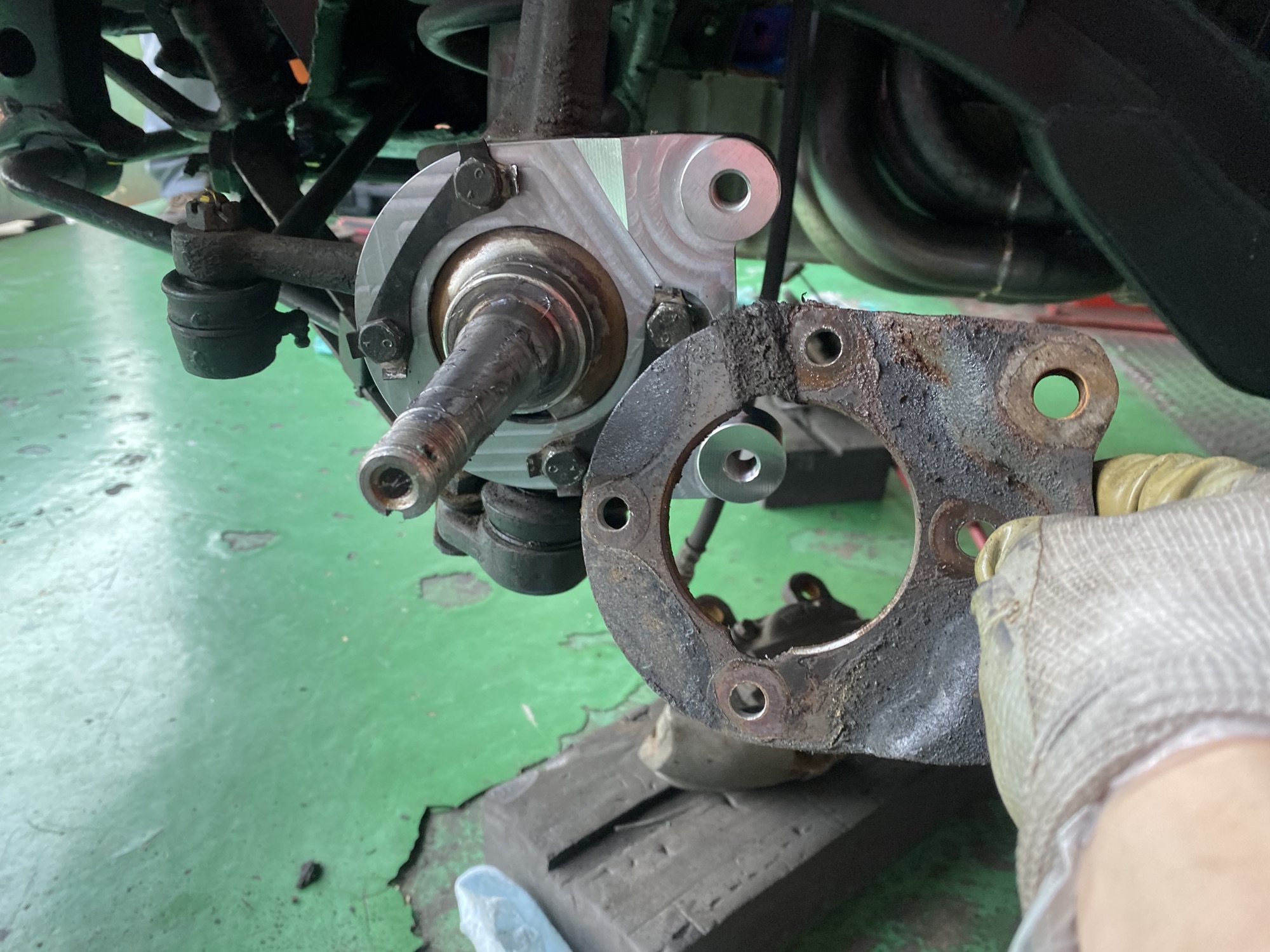 SR311 レース用フロントスプリング 未使用 長期保存品➕おまけ SR311 レース用フロントスプリング 17k自由長220mm